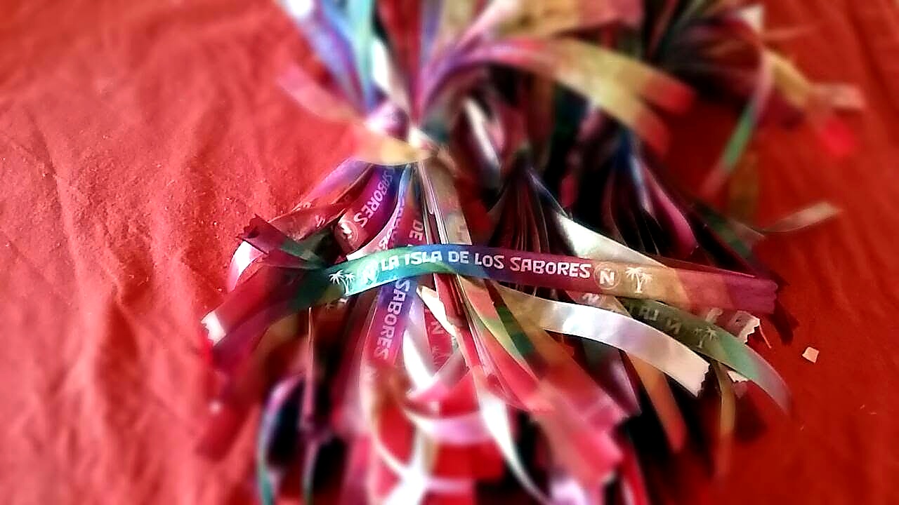 Pulseras de tela para carnaval y fiestas